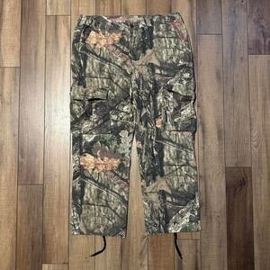 Mossy Oak Camo Cargo‎ Pants Men's XL Baggy Hunter Country Skater